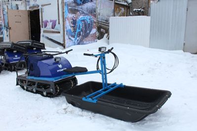 купить Мотобуксировщик POMOR M-500 K18 в Москве - фото 