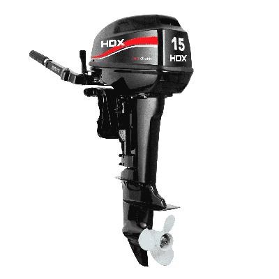 купить 2х-тактный лодочный мотор HDX T 15 BMS в Москве - фото 