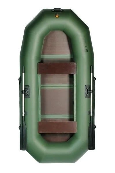 купить Гребная лодка ПВХ ТАЙМЕНЬ N-270 С (двухместная, слань-книжка) в Москве - фото 