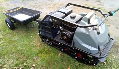 Мотобуксировщик БУРЛАК М2 (Длинный) 15 л.с. Б/У в Москве