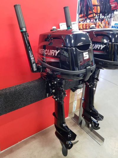 купить 4х-тактный лодочный мотор MERCURY F 5M Б/У в Москве - фото 