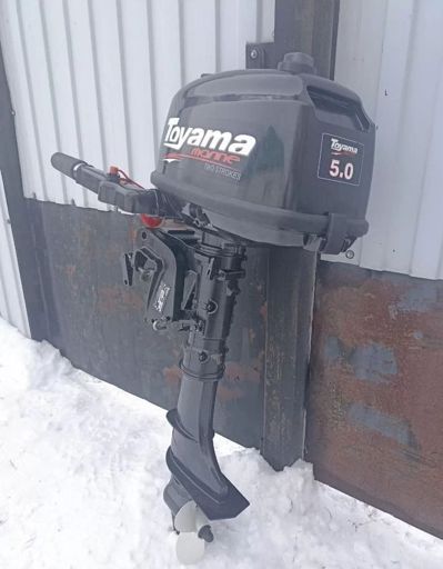 купить 2х-тактный лодочный мотор TOYAMA T5ABMS Б/У в Москве - фото 