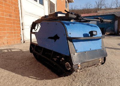 купить Мотобуксировщик BALTMOTORS BARBOSS Z460 Б/У в Москве - фото 