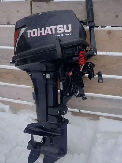 купить 2х-тактный лодочный мотор TOHATSU M15 S Б/У в Москве - фото 