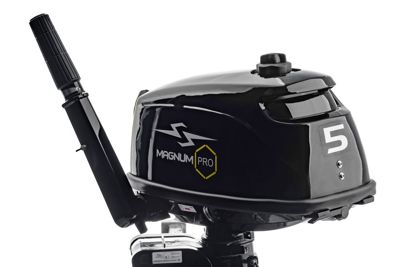 купить 2х-тактный лодочный мотор MAGNUM PRO SM5HS в Москве - фото 