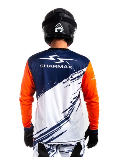 купить Джерси Sharmax White-Orange в Москве - фото 
