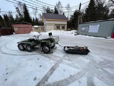купить Мотобуксировщик POMOR X-6 18л.с в Москве - фото 