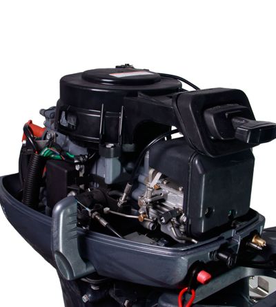 купить 2х-тактный лодочный мотор HINGAN 9.9 л.с. PRO в Москве - фото 