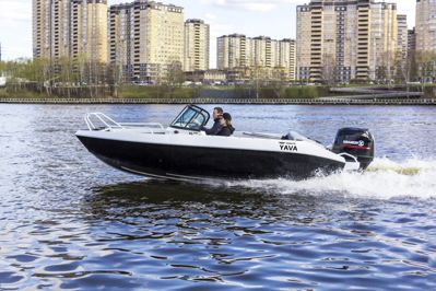 Катер-лодка алюминиевая VBOATS Yava XL Fish в Москве