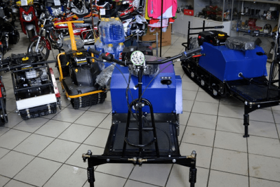 купить Мотобуксировщик ЛИДЕР - 2 16 л.с. в Москве - фото 