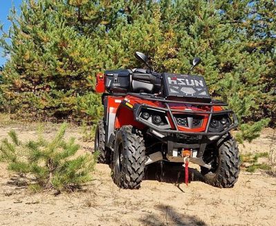 купить Квадроцикл HISUN TACTIC 550 NORMAL Б/У в Москве - фото 