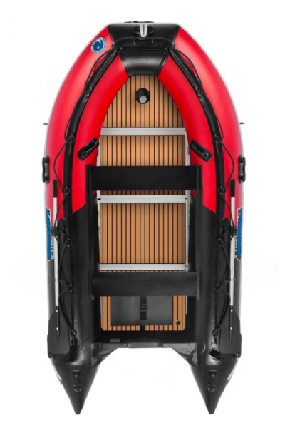 Лодка ПВХ STORMLINE Flexiteek 310 (черно-зеленая/красно-черная) в Москве