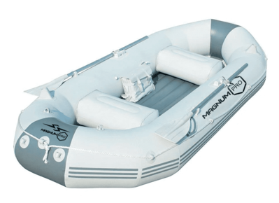 Гребная лодка ПВХ MAGNUM PRO 300 (Серая) гребная, с возможностью установки транца в Москве