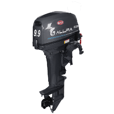 купить 2х-тактный лодочный мотор ALLFA CG T9.9 MAX FWS в Москве - фото 