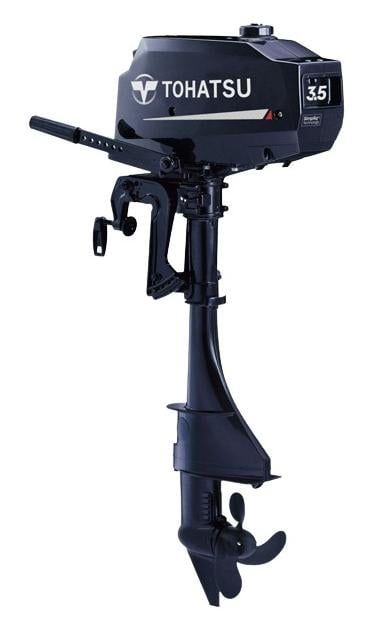 купить 2х-тактный лодочный мотор TOHATSU M 3.5 S B2 S в Москве - фото 