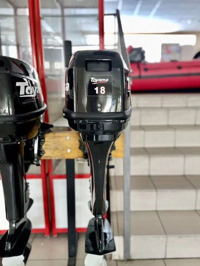 купить 2х-тактный лодочный мотор TOYAMA T18BMS Б/У в Москве - фото 