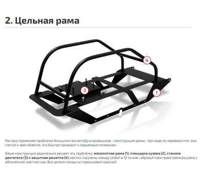 купить Мотобуксировщик НОРКА 380 Mini 6.5 л.с. в Москве - фото 