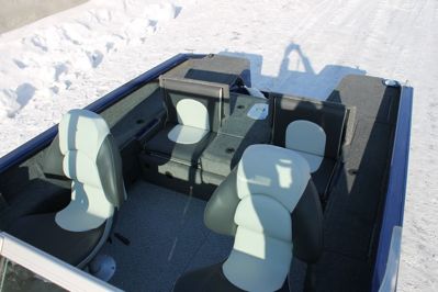 купить Катер-лодка алюминиевая WINDBOAT 4.6 DC EvoFish в Москве - фото 