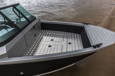 купить Катер-лодка алюминиевая ВОЛЖАНКА 50 Fish в Москве - фото 