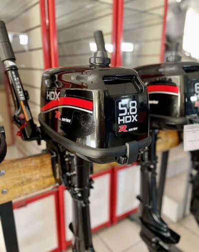 купить 2х-тактный лодочный мотор HDX R SERIES T 5.8 BMS Б/У в Москве - фото 