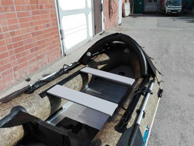 купить Лодка ПВХ STORMLINE Adventure Extra 360 (камуфляж) (2024) в Москве - фото 