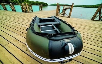 купить Лодка ПВХ STORMLINE Adventure Standard Aluminium 430 (2024) в Москве - фото 