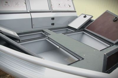 купить Катер-лодка алюминиевая ALUTON 490Fish в Москве - фото 