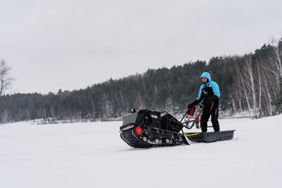 купить Мотобуксировщик FLAIZER GE500 1450 HP15 Maximum (2024) в Москве - фото 