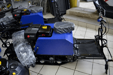 купить Мотобуксировщик ЛИДЕР - 3 15 л.с. в Москве - фото 