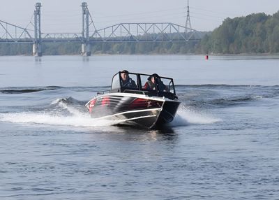 купить Катер-лодка алюминиевая WELLBOAT 45АU в Москве - фото 