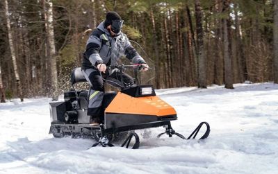 купить Мини-снегоход БУРЛАК Егерь FOX-M 20 л.с. в Москве - фото 