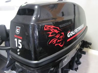 2х-тактный лодочный мотор GOLFSTREAM Т 15 ВМS Б/У в Москве