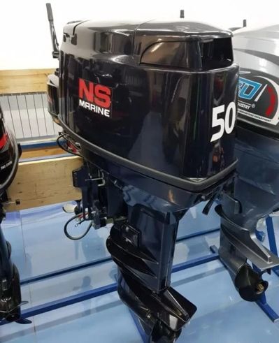купить 2х-тактный лодочный мотор NISSAN MARINE NM 50 D2 EPTOL Б/У в Москве - фото 