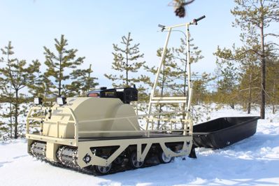 купить Мотобуксировщик POMOR X2 K-20 С реверс-редуктором в Москве - фото 