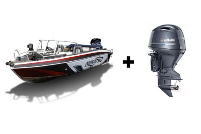 купить Комплект Алюминиевая лодка (катер) Mikatsu (Микатсу) 590 (Z99) Standard + мотор Yamaha F115BETL в Москве - фото 