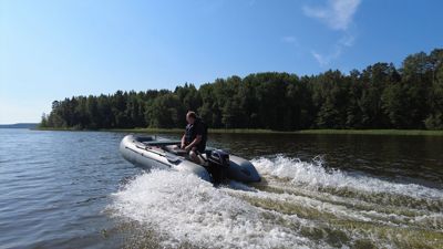купить Лодка ПВХ РАКЕТА РК-380 Mehler в Москве - фото 