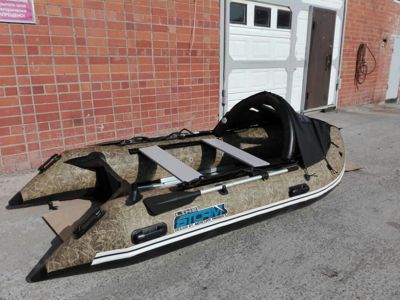 купить Лодка ПВХ STORMLINE Adventure Extra 360 (камуфляж) (2024) в Москве - фото 