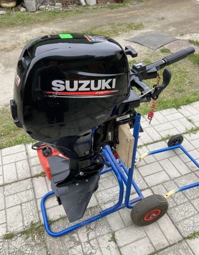 купить 4х-тактный лодочный мотор SUZUKI DF9.9AS Б/У в Москве - фото 