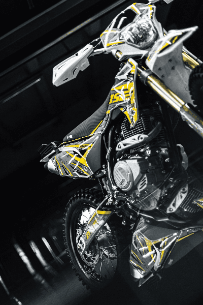 купить Мотоцикл кроссовый эндуро BSE Z3Y 1.0 в Москве - фото 