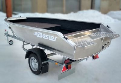 купить Алюминиевая лодка BESTER 390 fish в Москве - фото 