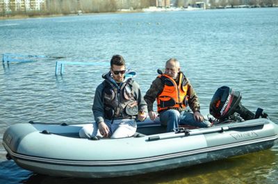 купить Лодка РИБ АЭРО ПОБЕДА 330 в Москве - фото 