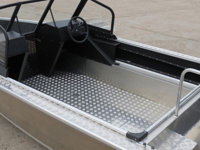 купить Катер-лодка алюминиевая WELLBOAT 53 Fish в Москве - фото 