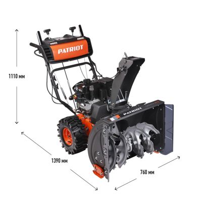 купить Снегоуборщик PATRIOT Сибирь 67 E в Москве - фото 