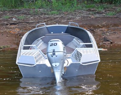 купить Алюминиевая лодка WELLBOAT-43-0 в Москве - фото 