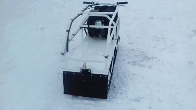 купить Мотобуксировщик POMOR 380 К8 в Москве - фото 