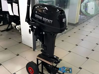 купить 2х-тактный лодочный мотор MARINE ROCKET MR9.9PRO Б/У в Москве - фото 