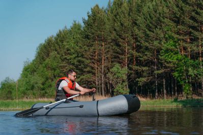 купить Гребная лодка ПВХ SHARMAX P280 (2024) в Москве - фото 