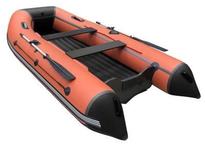 купить Лодка ПВХ ORCA 325 НДНД + 2х-тактный лодочный мотор Фрегат 9.8FHS в Москве - фото 