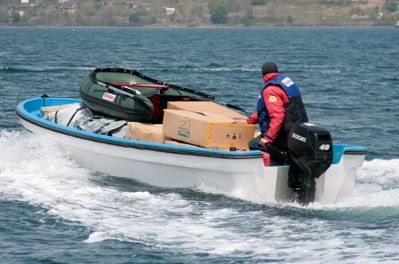 купить 2х-тактный лодочный мотор SUZUKI DT40WS в Москве - фото 