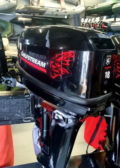 купить 2х-тактный лодочный мотор GOLFSTREAM T 18 BMS Б/У в Москве - фото 